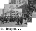 Human Rights Marchers--Market Street and City Hall