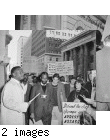 African Students Picket Belgian Consulate--California Street