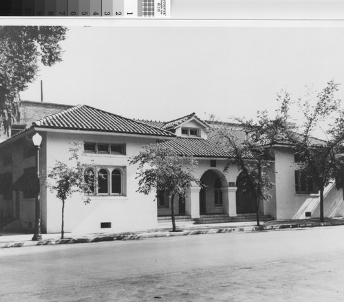 Original Beale Memorial Library, front view