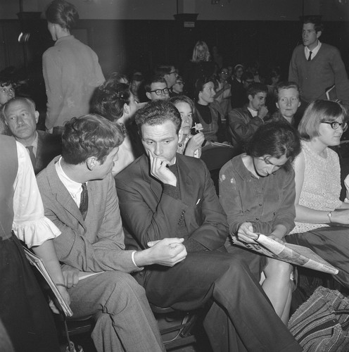 L to R: Jack Weinberg, Mario Savio, Suzanne Goldberg