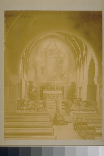 [Interior of church]