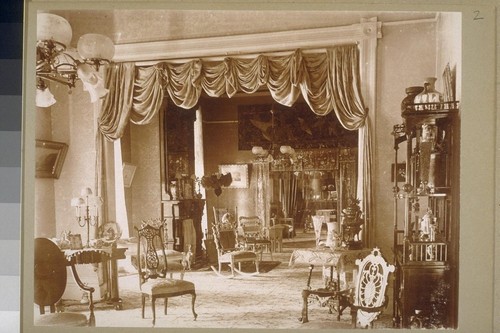 [Interior of Stanton Residence, Grace Hill, Pasadena ?]