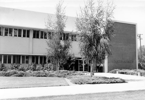 Front facade of Industrial Arts building