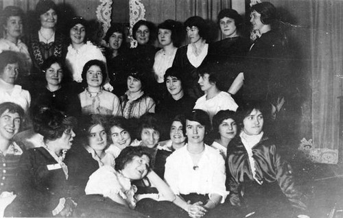 Group photograph of female students