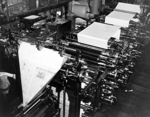 Mercury News press machine