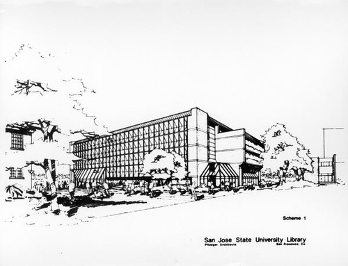 New library construction drawings