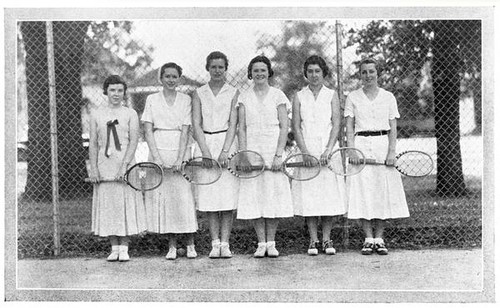 Women's Tennis team