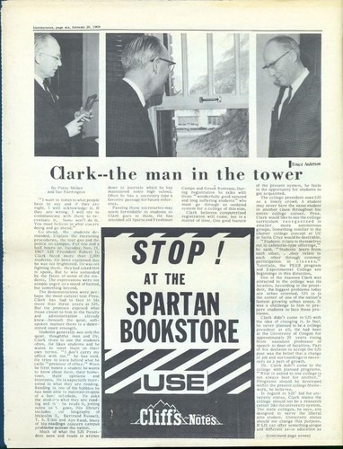 Clark--the man in the tower