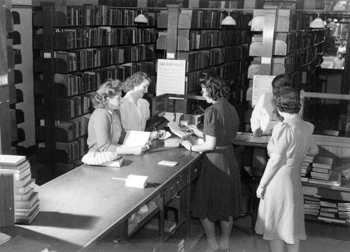 Book stack room