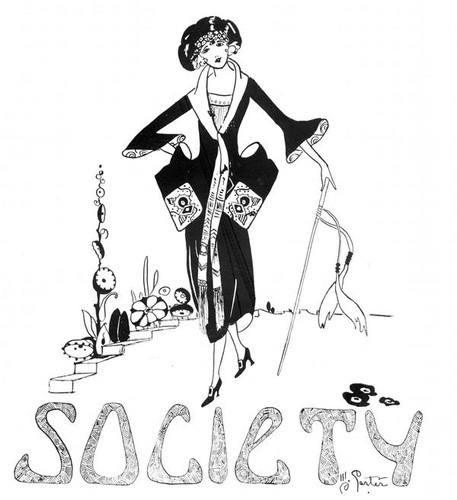 Society drawing