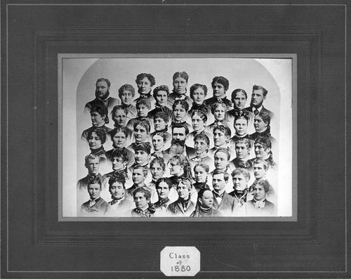 Graduate class of 1880