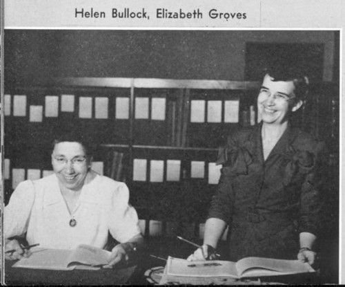 Helen Bullock and Elizabeth Groves