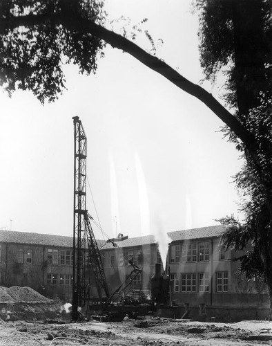 Science building construction