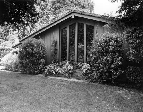 Outside view of the university chapel building