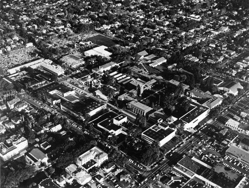 Aerial view of San Jose