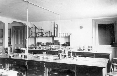 Science department classroom