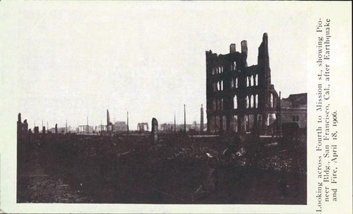 Pioneer Building after the 1906 earthquake