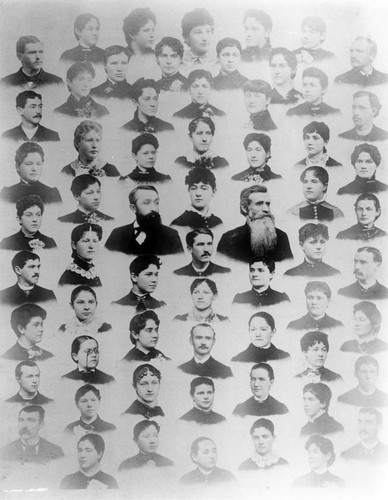 Graduating class of 1885