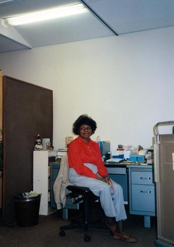 Fay Daniels, library staff member