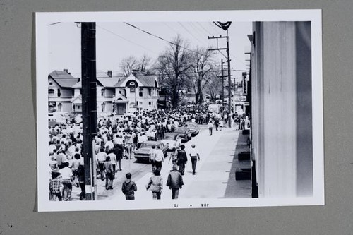 San Jose State civil rights demonstration