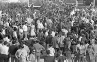 Student protest on campus