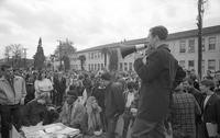 Student protest rally