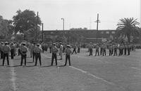 ROTC drills and student protest