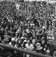 Political rally for Robert F. Kennedy