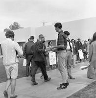 Student protest on campus