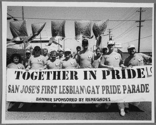 "Together in Pride" San Jose's First Lesbian/Gay Pride Parade, 1974