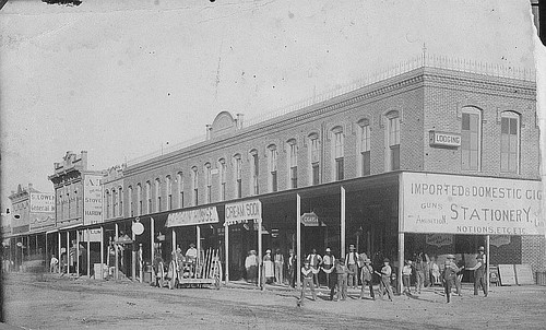 Downtown Tulare, Calif., 1800s