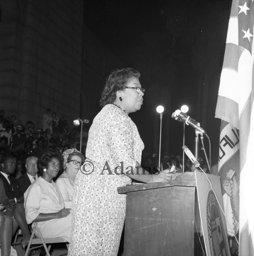 Speaker, Los Angeles, 1963