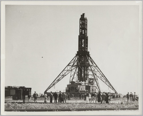 Airship Mooring Mast at Moffett Field, ca. 1933