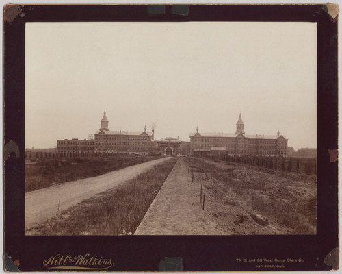 Agnews Asylum Under Construction, 1888