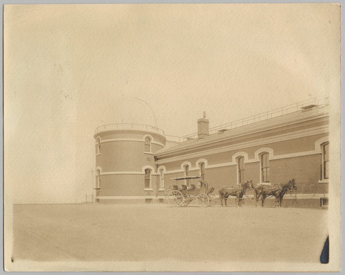 Mt. Hamilton Stage at Lick Observatory, ca. 1890