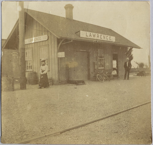 Lawrence Station, ca. 1900