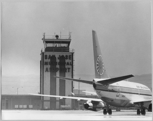 San Jose Municipal Airport, ca. 1970