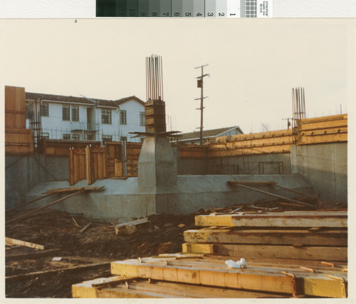 San Mateo Public Library - Construction of Foundations