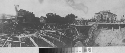 B Street Bridge - Construction - North View