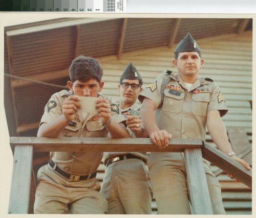 Army photo - departure from Vietnam