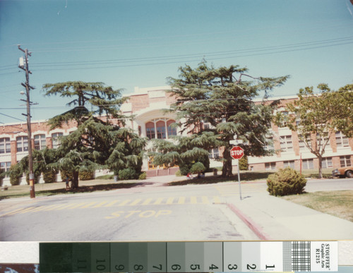 Side View of San Mateo High School