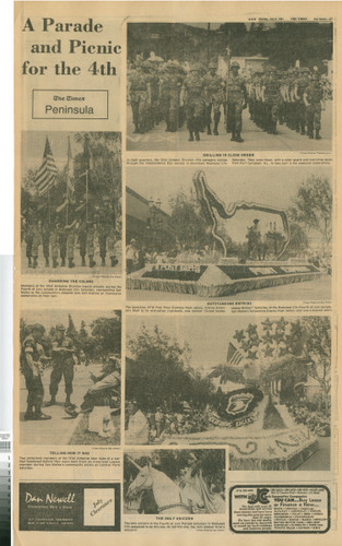 A Parade and Picnic for the 4th (San Mateo Times)