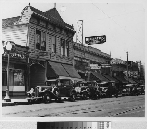 B Street - West side - 1920's