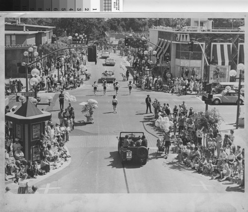 View of 4th Ave. & San Mateo Drive during parade