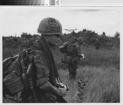 Soldier with camera on patrol - Vietnam