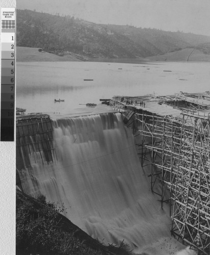 Crystal Springs Dam During Construction