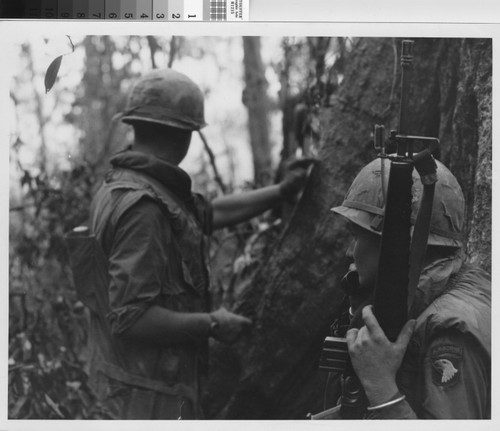 Troopers on patrol - Vietnam