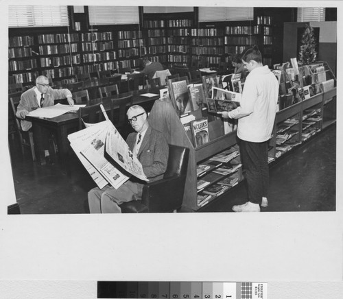 San Mateo Public Library - Southeast corner reading room