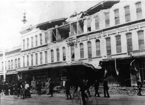1906 Earthquake-damaged Auzerais Building