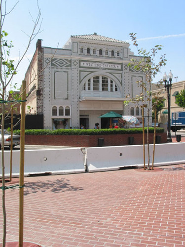 West End Theater at 324 W. Fourth Street, August 2002